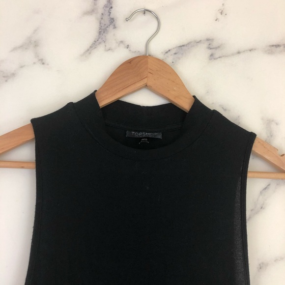 🖤SOLD🖤Topshop Mock Neck Swing Dress - Picture 3 of 6